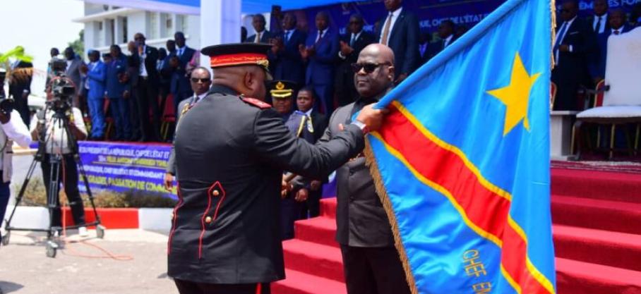 Le Général Christian Tshiwewe Songesha a pris officiellement, ce jeudi 13 octobre, le bâton de commandement des FARDC